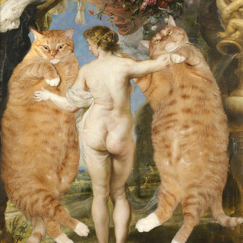 Cat’s Meow About Great Art
